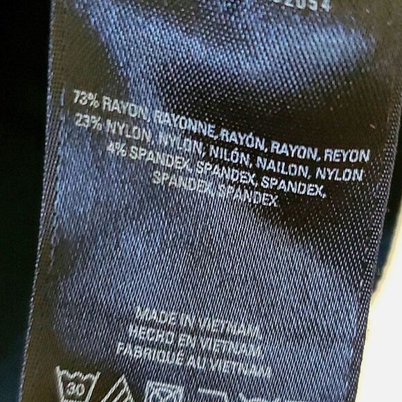 Anthropologie Mauve Black Off Shoulder Ruffled Flare Mini Dress Event Party - Picture 11 of 11